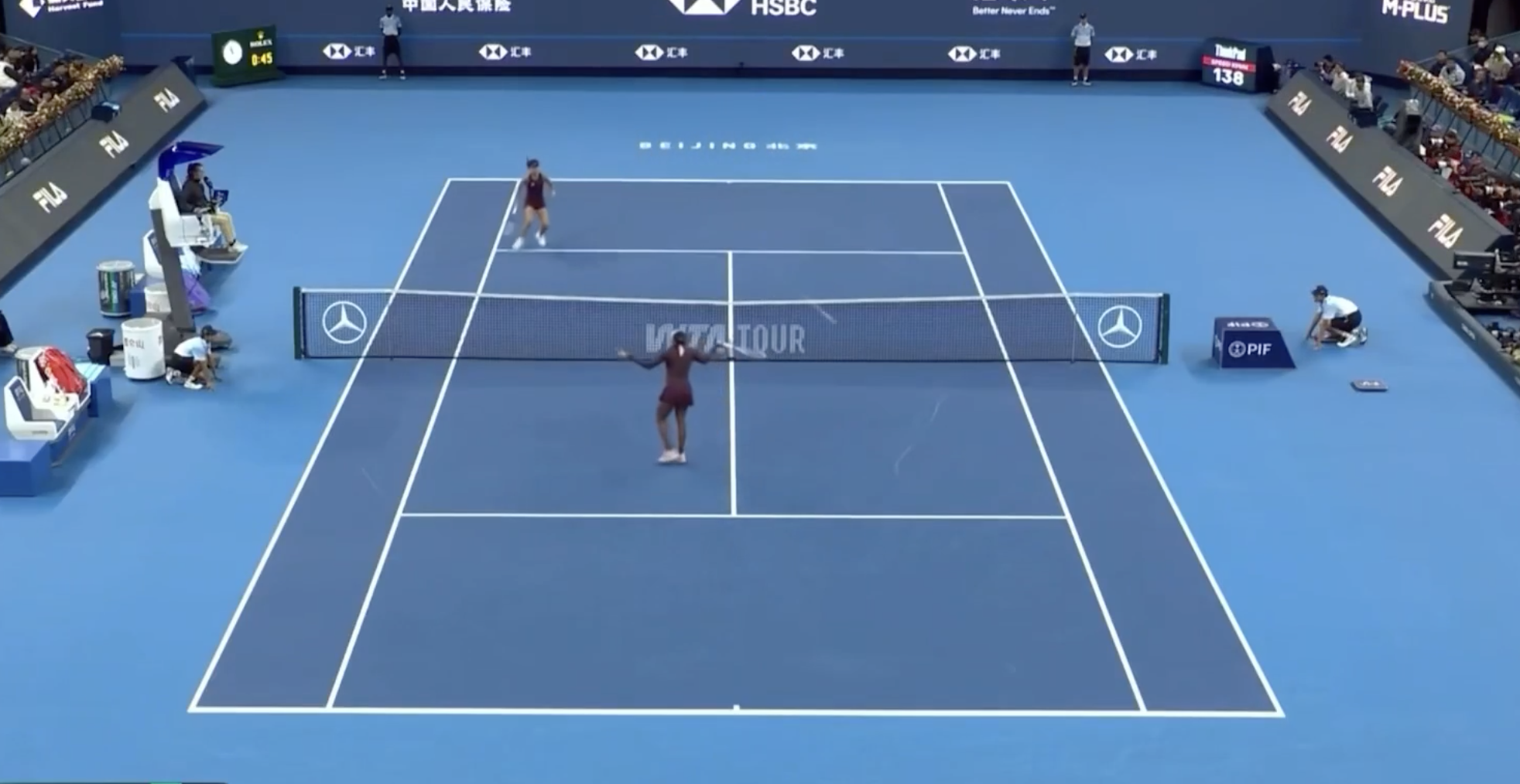 Коко Гоф получи расистки обиди след спорна точка на China Open (Видeo)